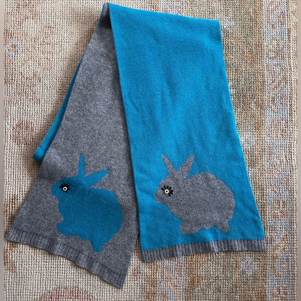 Marc by Marc Jacobs double layer wool scarf